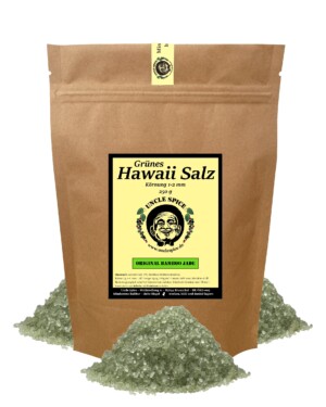 Grünes Hawaii Salz