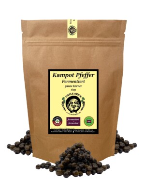 fermentierter Kampot Pfeffer
