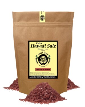 Rotes Hawaii Salz